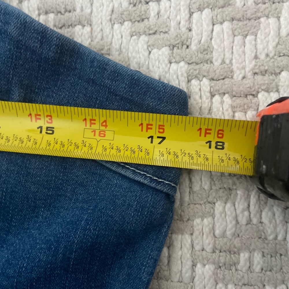 Hollister Blue Denim Jumpsuit Flared - Picture 10 of 12